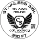 36 AWG Stainless Steel 316L — 250ft