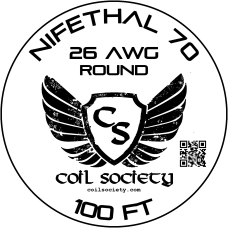 26 AWG Nifethal 70 — 100ft