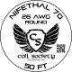 26 AWG Nifethal 70 — 50ft