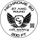27 AWG Nichrome 80  — 200ft