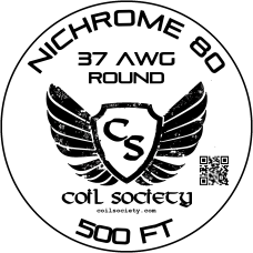 37 AWG Nichrome 80 — 500ft  