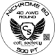 40 AWG Nichrome 80 — 500ft