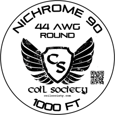 44 AWG Nichrome 90 — 1000ft BF