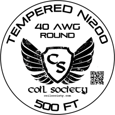 40 AWG Tempered ni200 — 500ft
